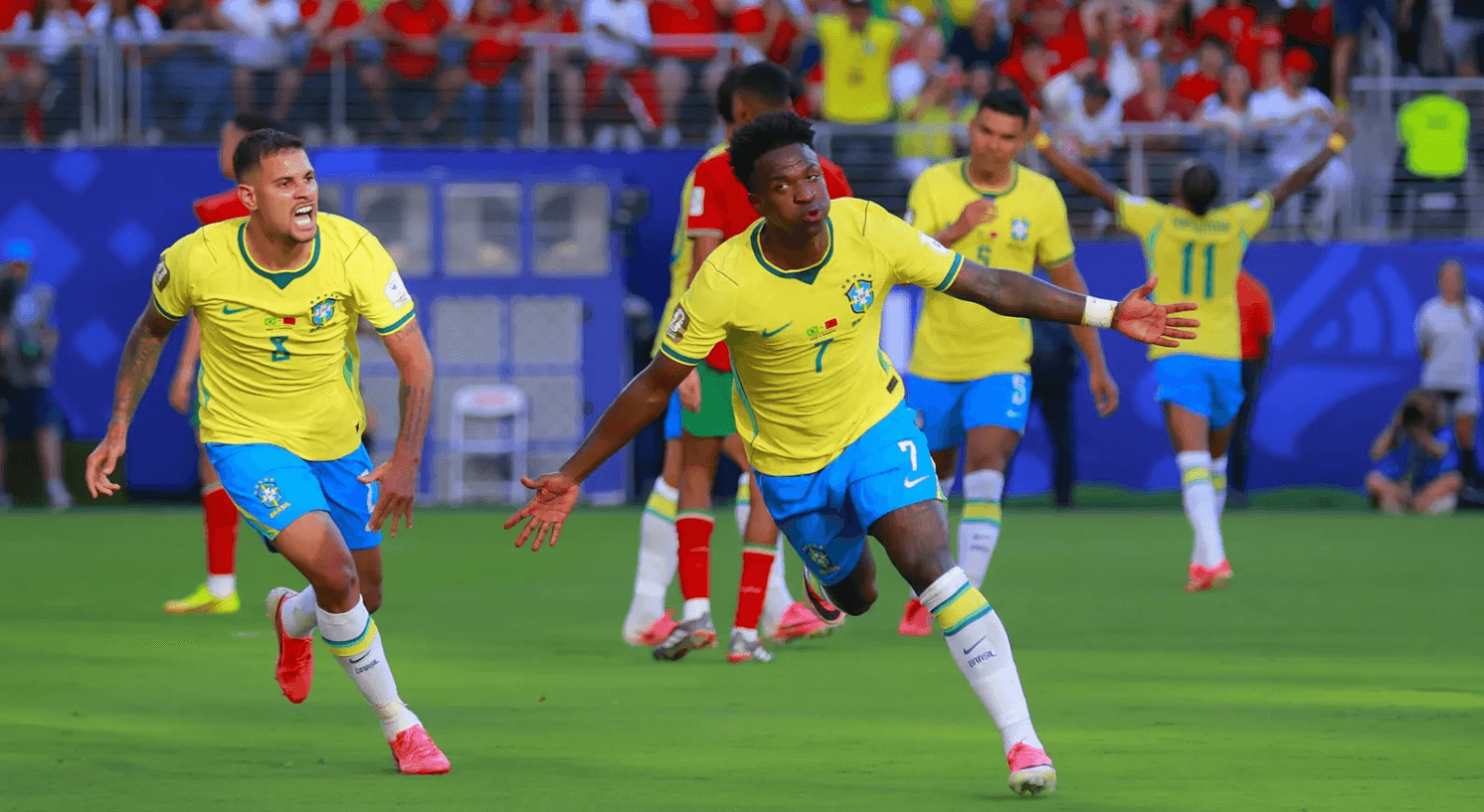 World Cup 2026 football match action during international tournament